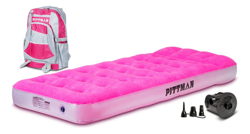 Pittman Outdoors Airbedz Kidmat Deluxe Twin Air Mattress Par