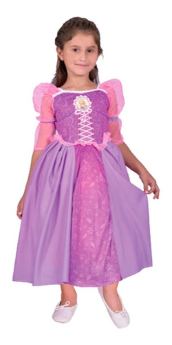 Disfraz Princesa Rapunzel Original Cotillon Sergio Once
