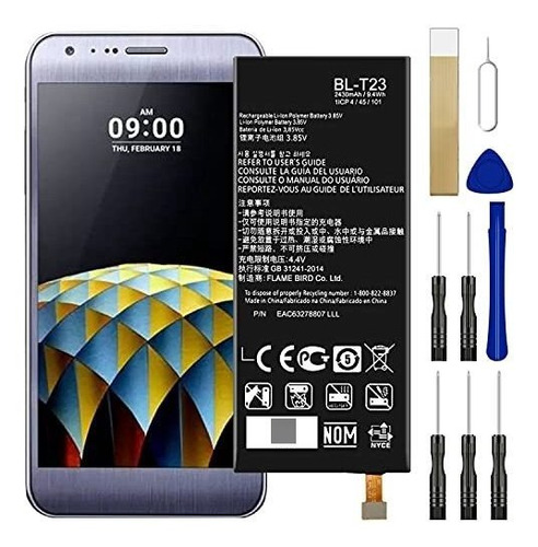 Batería De Repuesto Para LG X Cam K580 K580f K580i, Para Bat