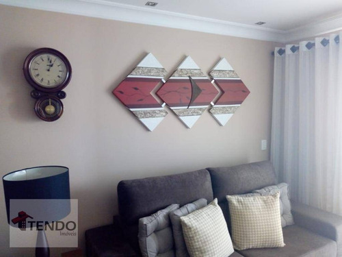 Imagem 3 de 30 de Imob01 - Apartamento 92 M² - Venda - 3 Dormitórios - 1 Suíte - Vila Pires - Santo André/sp - Ap2151