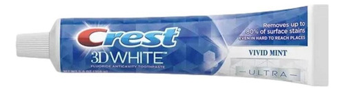 Pasta Dental Crest 3d White Ultra 158g