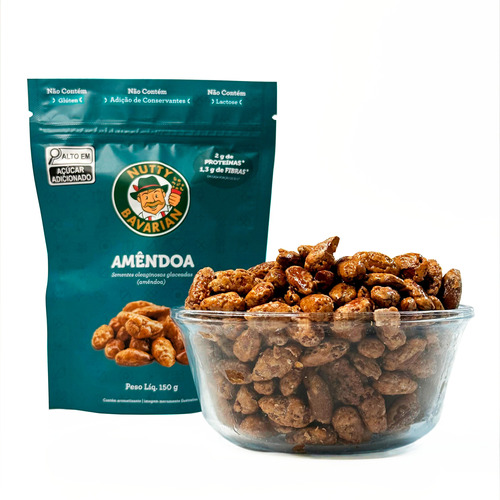 Amêndoa Glaceada-150g-doce