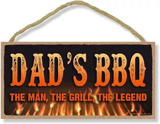 Man Cave Decor, Dad39s Bbq The Man, The Grill, The Lege...