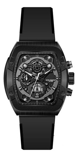 Reloj G-force Original H3994g Cronografo Negro + Estuche