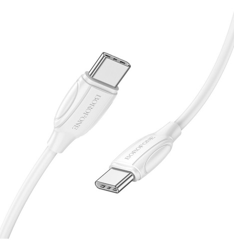 Cable usb Borofone BX19 60W con entrada Tipo C salida Tipo C