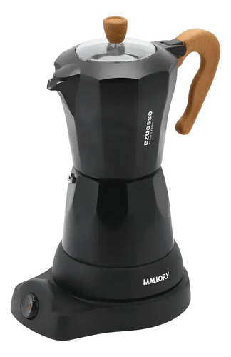 Cafeteira Italiana Mallory Essenza Preto 110v - B92000721