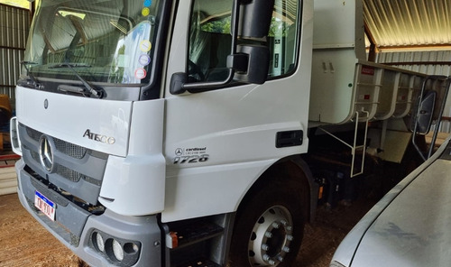 Imagem 14 de 15 de Mercedes-benz Atego 1726 Ano 2021 Caçamba Toco