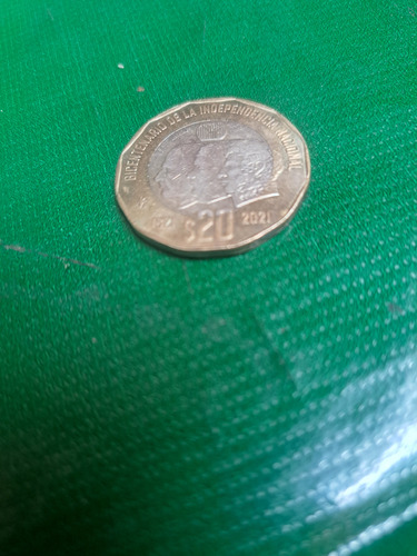 Moneda De 20 Pesos De 3 Caras