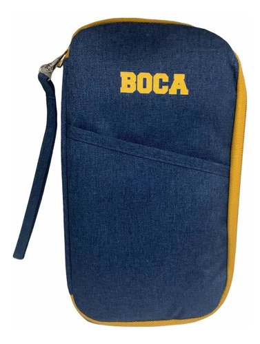 Organizador Portadocumentos Boca Juniors Licencia Oficial