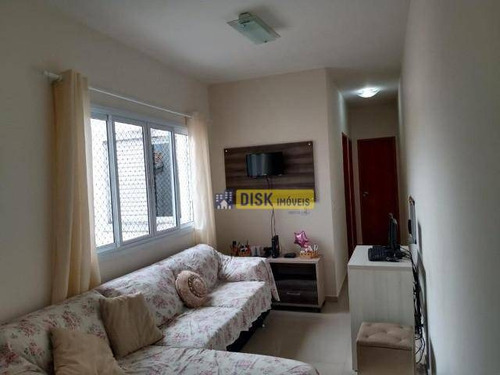 Imagem 1 de 12 de Apartamento Com 2 Dormitórios À Venda, 50 M² Por R$ 235.000 - Jardim Bom Pastor - Santo André/sp - Ap2044