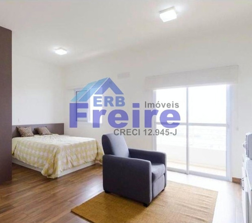 Imagem 2 de 13 de Apto/loft Mobiliado 1 Dorm. 1 Vaga Anchieta/sbc 1079