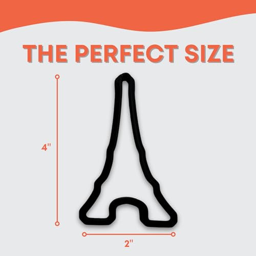 Cortador De Galletas Con Forma De Torre Eiffel Con Diseño Fá