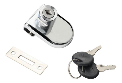 3 Cerradura Para Vitrina De Vidrio De Alta Calidad: 3 Piezas