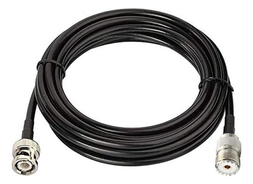 Coronir 10ft Bnc Macho A Uhf Femenino So239 Cb Radio Antena
