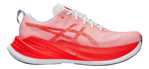 Tenis Running Asics Superblast Rojo Blanco Hombre