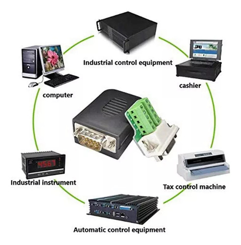 Y Conector Sin Soldadura Db9 Rs232 D-sub Serial Al Puerto
