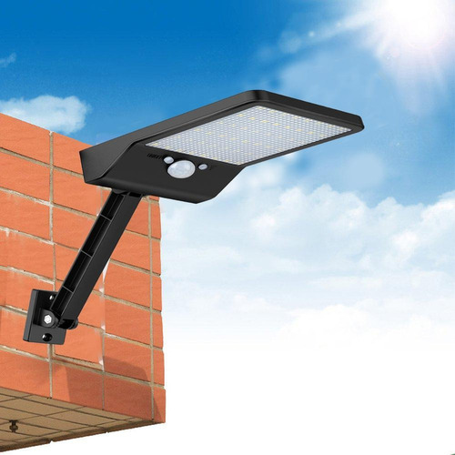 2 Pack 48 Led Solar Luz Al Aire Libre Impermeable Control Re