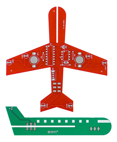 Lámpara De Flujo Cd4017 Con Circuito De Flash Para Aviones P