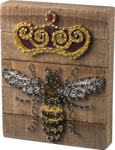 Primitivos De Kathy, String Art  Queen Bee