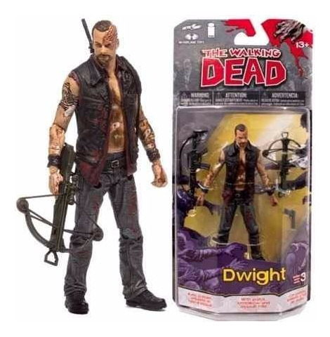 The Walking Dead Comic Hq Série 3 Dwight Boneco Figura Twd