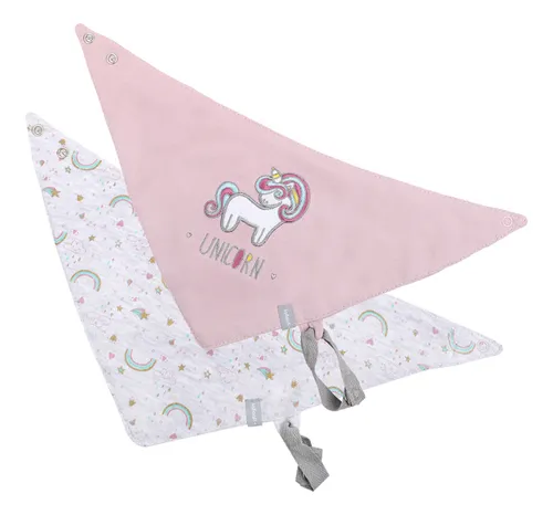Bipack Baberos Impermeables Unicornio T24 Infanti