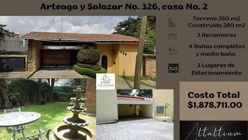 Casa En Avenida Arteaga Y Salazar No. 326, Nb10-di