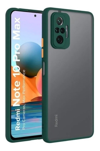 Imagen 2 de 5 de Xiaomi Redmi Note 10 Pro - Carcasa, Case, Funda Mate