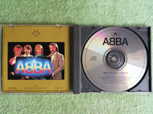 Eam Cd Abba Oro Grandes Exitos 1980 Cantando En Español