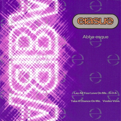 Erasure - Abba-esque Ep Cd (usado) P78