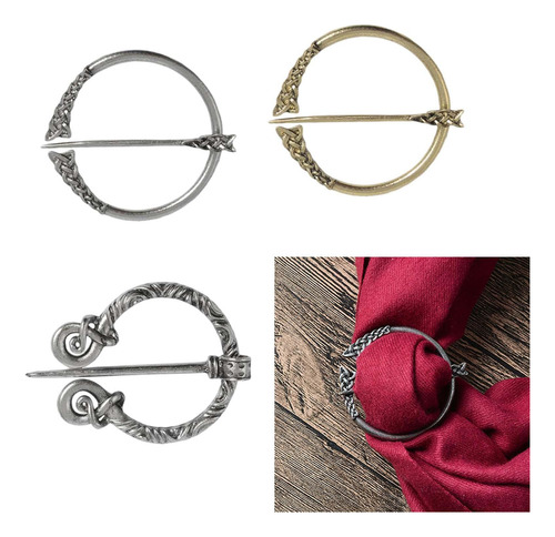 Mz Broche Bufanda Abrigo Chal Alfiler Joyería Medieval