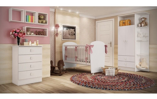 Mueble rectangular Percasa White F con hornacina 24 cm x 68 cm
