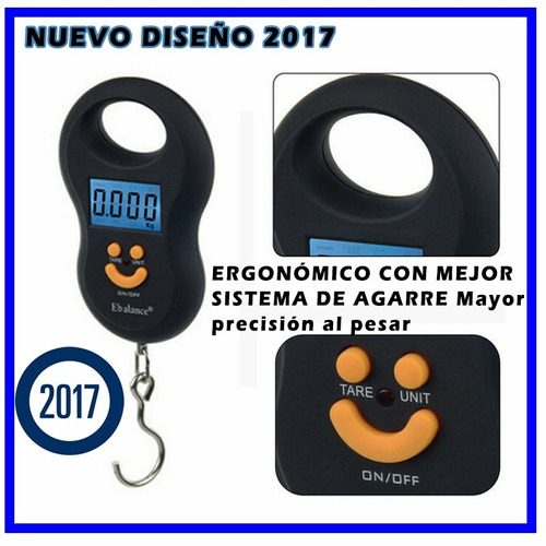 Nueva Balanza Digital Portátil Original 50 Kg - Diseño 2017