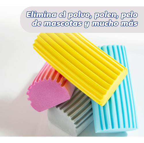Esponja Limpiadora De Polvo Damp Duster Scrub Daddy Magical,