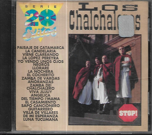 Los Chalchaleros Album Serie 20 Exitos Sello Bmg Cd