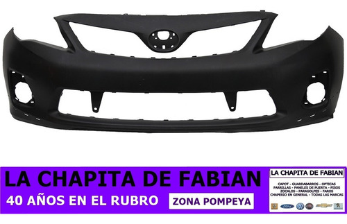 Paragolpe Delantero Toyota Corolla 2011 2012 2013 2014 Xrs