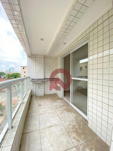 Imagem 16 de 25 de Apartamento Com 2 Dormitórios À Venda, 65 M² Por R$ 335.000,00 - Canto Do Forte - Praia Grande/sp - Ap3367