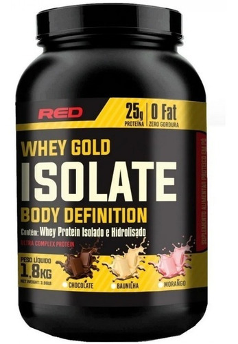 Whey Gold Isolate Definition 1.8kg | Isolada E Hidrolizada