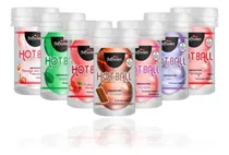 Comprar Kit Bolinhas Hot Ball Beijável Cápsula Explosivas 7 Sabores 
