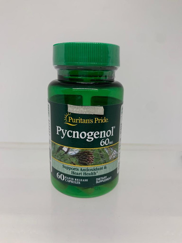 * * 2024 * Pycnogenol 60mg 60 Cap - Puritan´s Pride