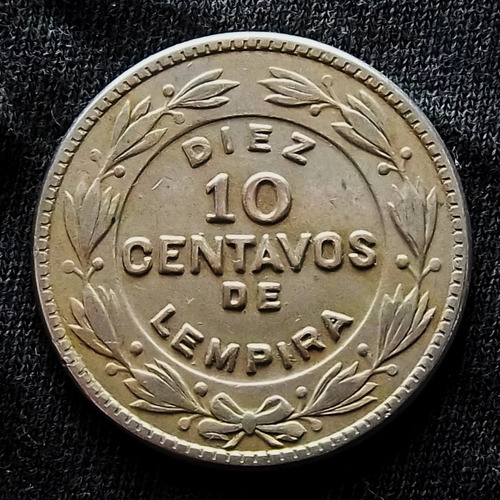 Honduras 10  Centavos 1956 Muy Bueno Km 76