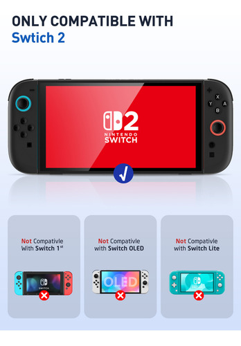 Funda Carcasa Para Nintendo Switch 2 2025 Supcase Clear Case