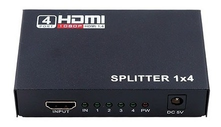 Hdmi Splitter 1.4 4 Puertos 4k Ultra Hd