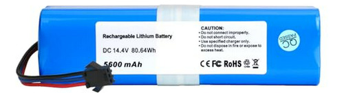 Batería De Reemplazo Fanhua 14.4v 5600mah Para Robots Prosce