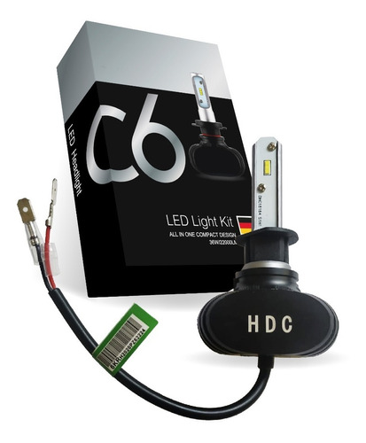 Kit Cree Led C6 Plus Alta Y Baja H4 H7 H1 H11 H3