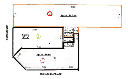 Moron Local En Alquiler 56m²