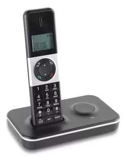 D1002 Teléfono Inalámbrico Expandible Negro Modernphone