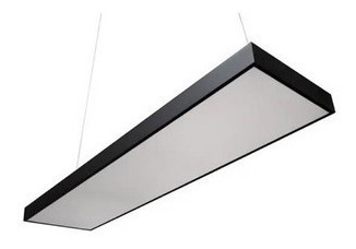 Lampara Colgante Lineal 48w Luz Blanca Ledon