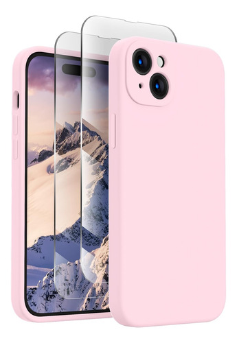 Funda De Celular Firenova, Para iPhone 15, Color Rosa