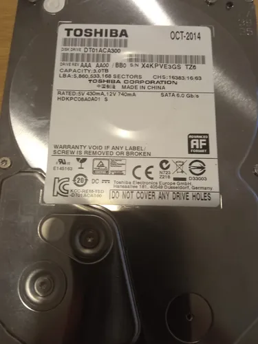 comprar Disco Duro Toshiba 3tb
