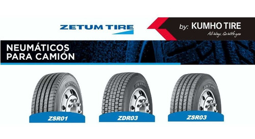 Imagen 2 de 4 de Neumático Zetum By Kumho 295 80 R22,5 Zsr01 18t Lineal Cava